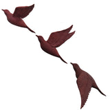 flying birds wall art 3d