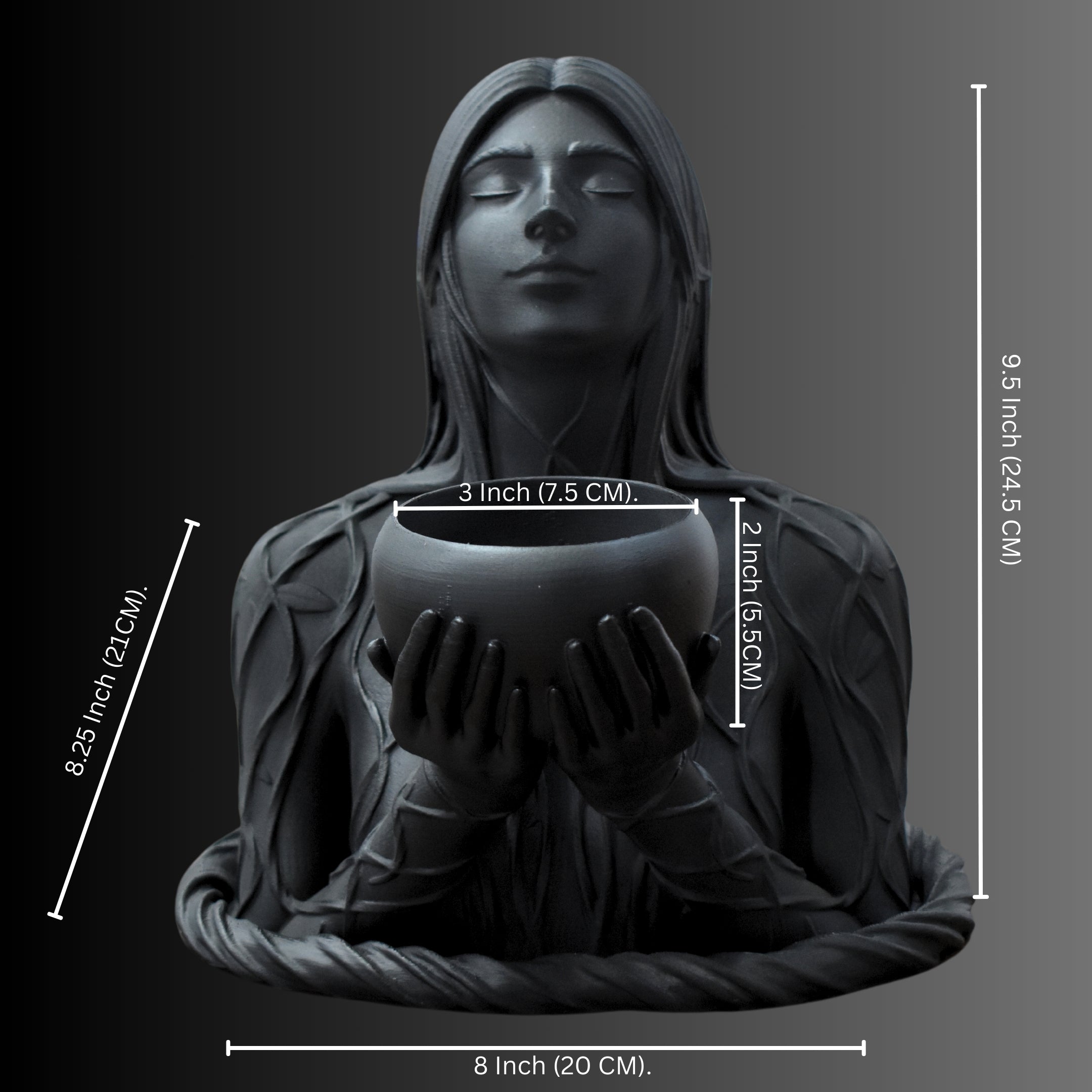 modern 3D sculpture for living room