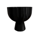 Trophy black pot for home decor