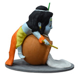 Child Krishna Idol with Matki of Butter