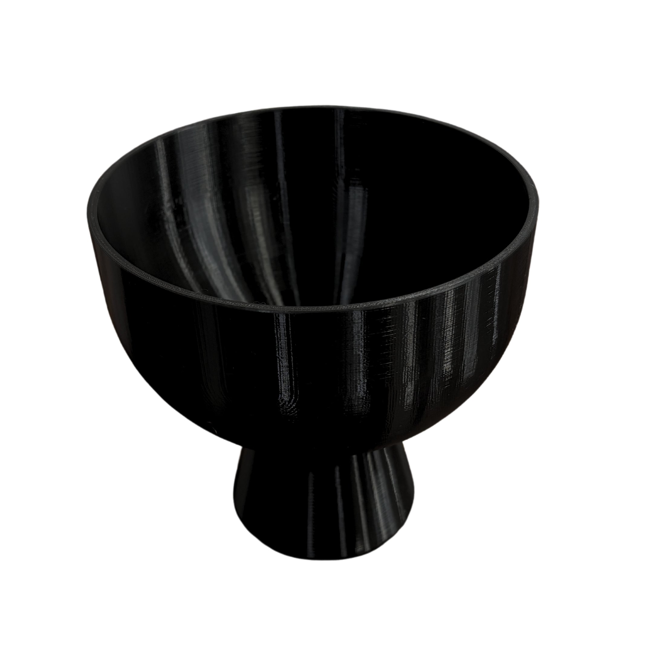 black trophy pot for living room