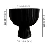 black pot trophy for room decor