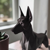 3D Printed Dobermann Standing Dog Miniature Figurine