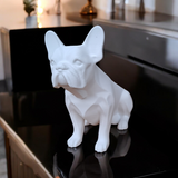 3D Printed French Bulldog Sitting Dog Miniature Figurine