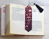 Magenta Skullture Bookmark