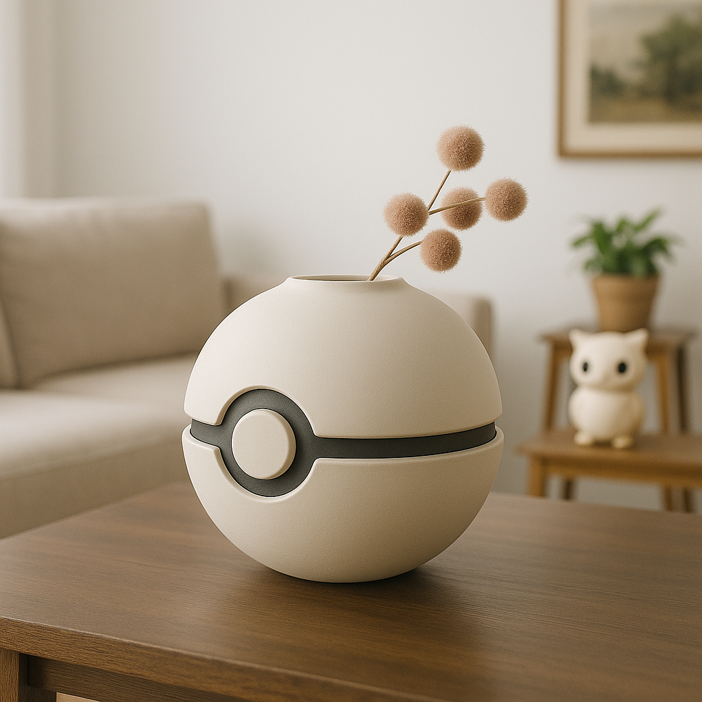 pokemon flower vase