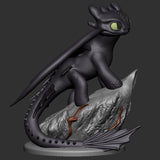 Toothless Night Fury Mini Dragon