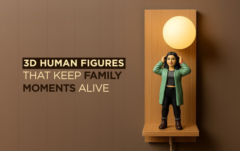 3D Human Figures That Keep Family Moments Alive