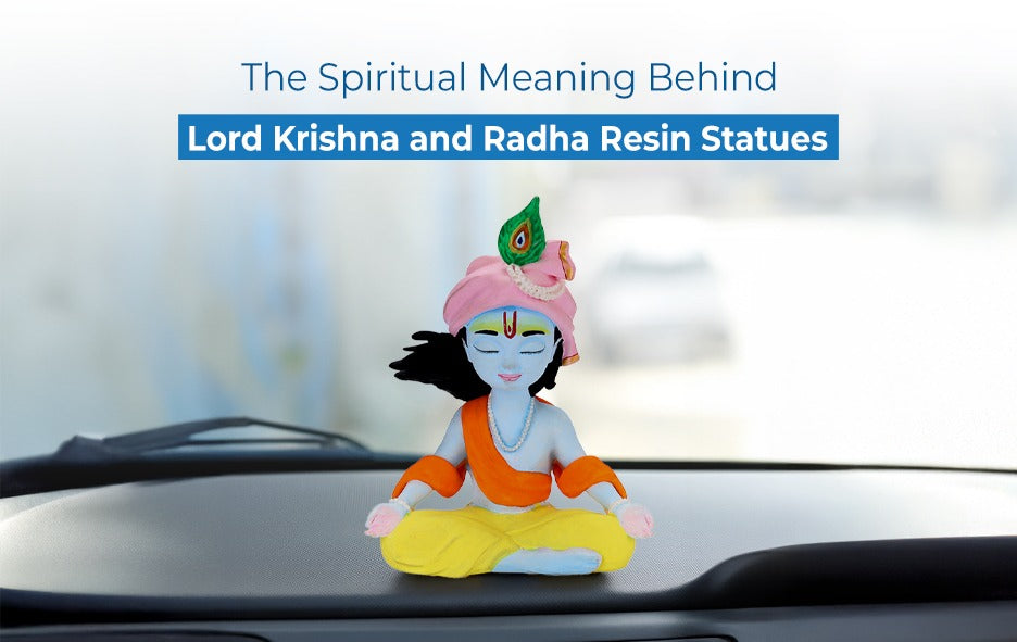The Spiritual Meaning Behind Lord Krishna and Radha Resin Statues