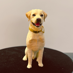 Custom 3D Printed Dog Miniature Figurine