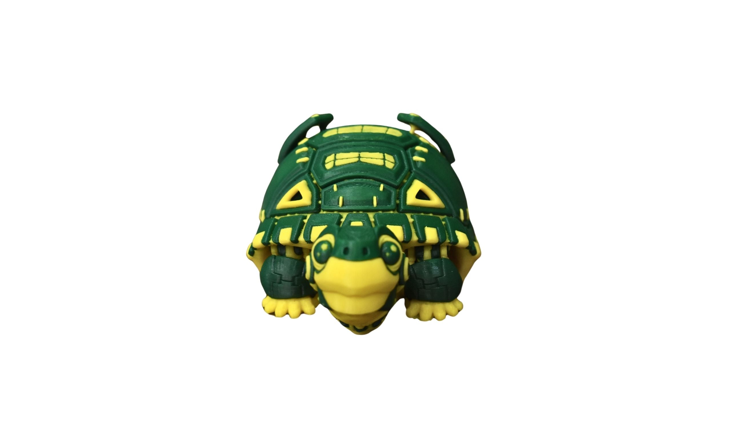 Multi-Coloured Sci-Fi Tortoise Toy | Cyborg-Themed Tortoise with Moving Parts | Perfect for Kids, Gamers, and Collectors | Unique Decor and Play Toy