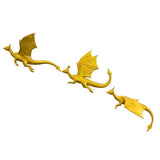 Game of Thrones Inspired Flying Dragons 3D Wall Art - Set of 3