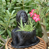 Goddess Lady Garden Pot | Decorative Planter | Indoor Plant Pot | Ideal for Desk, Home, or Jewellery Store Décor