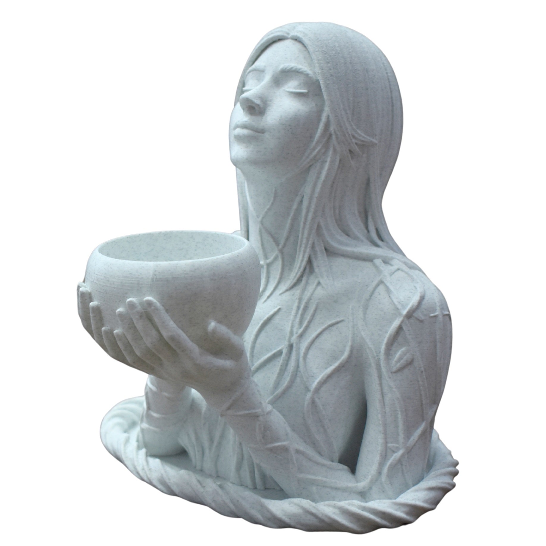 Goddess Lady Garden Pot | Decorative Planter | Indoor Plant Pot | Ideal for Desk, Home, or Jewellery Store Décor