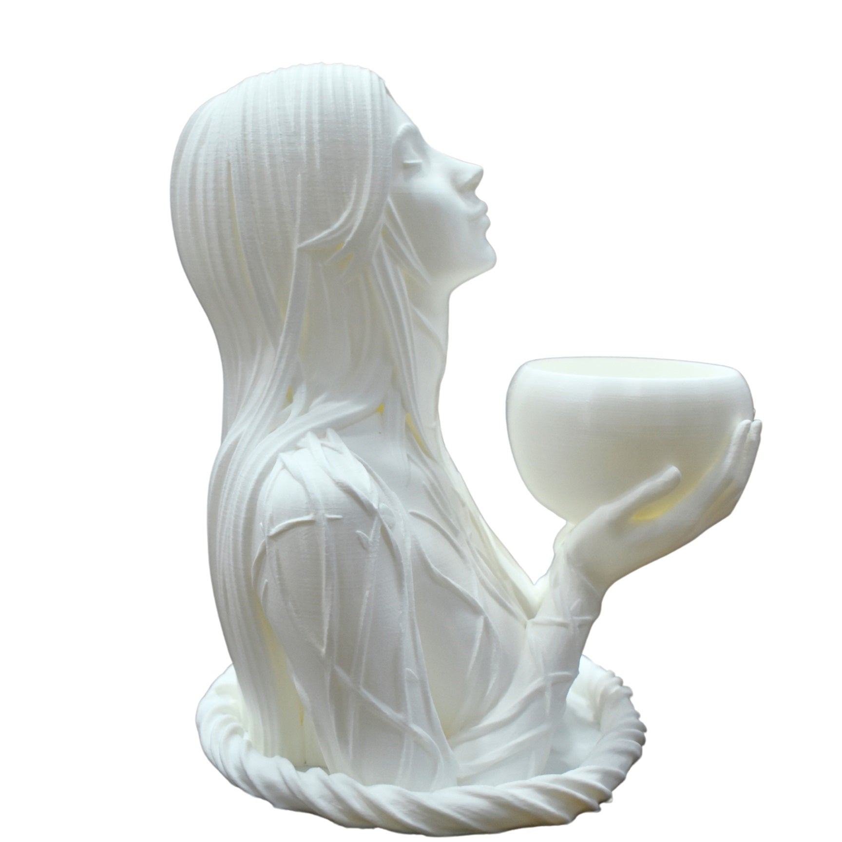 Goddess Lady Garden Pot | Decorative Planter | Indoor Plant Pot | Ideal for Desk, Home, or Jewellery Store Décor