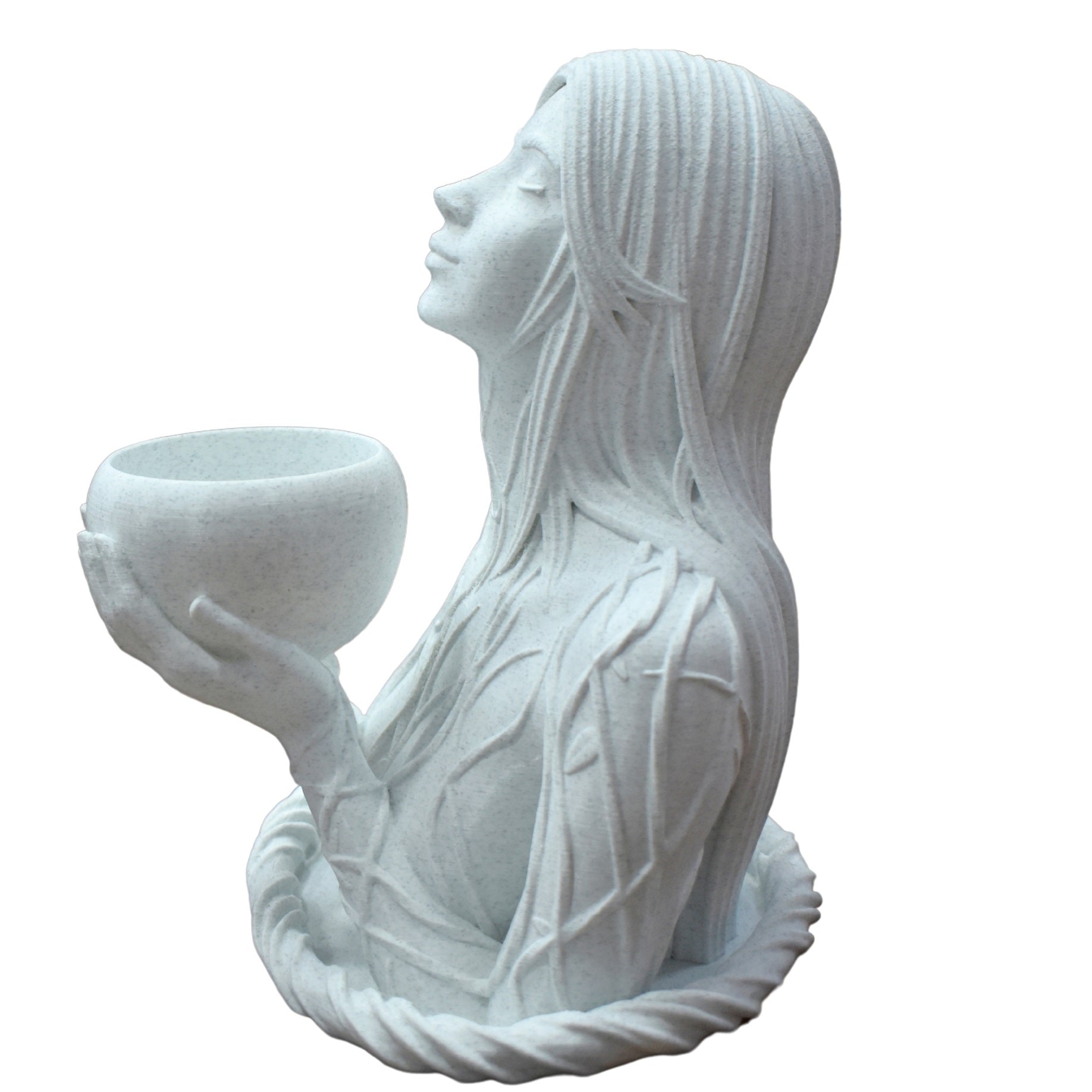 Goddess Lady Garden Pot | Decorative Planter | Indoor Plant Pot | Ideal for Desk, Home, or Jewellery Store Décor