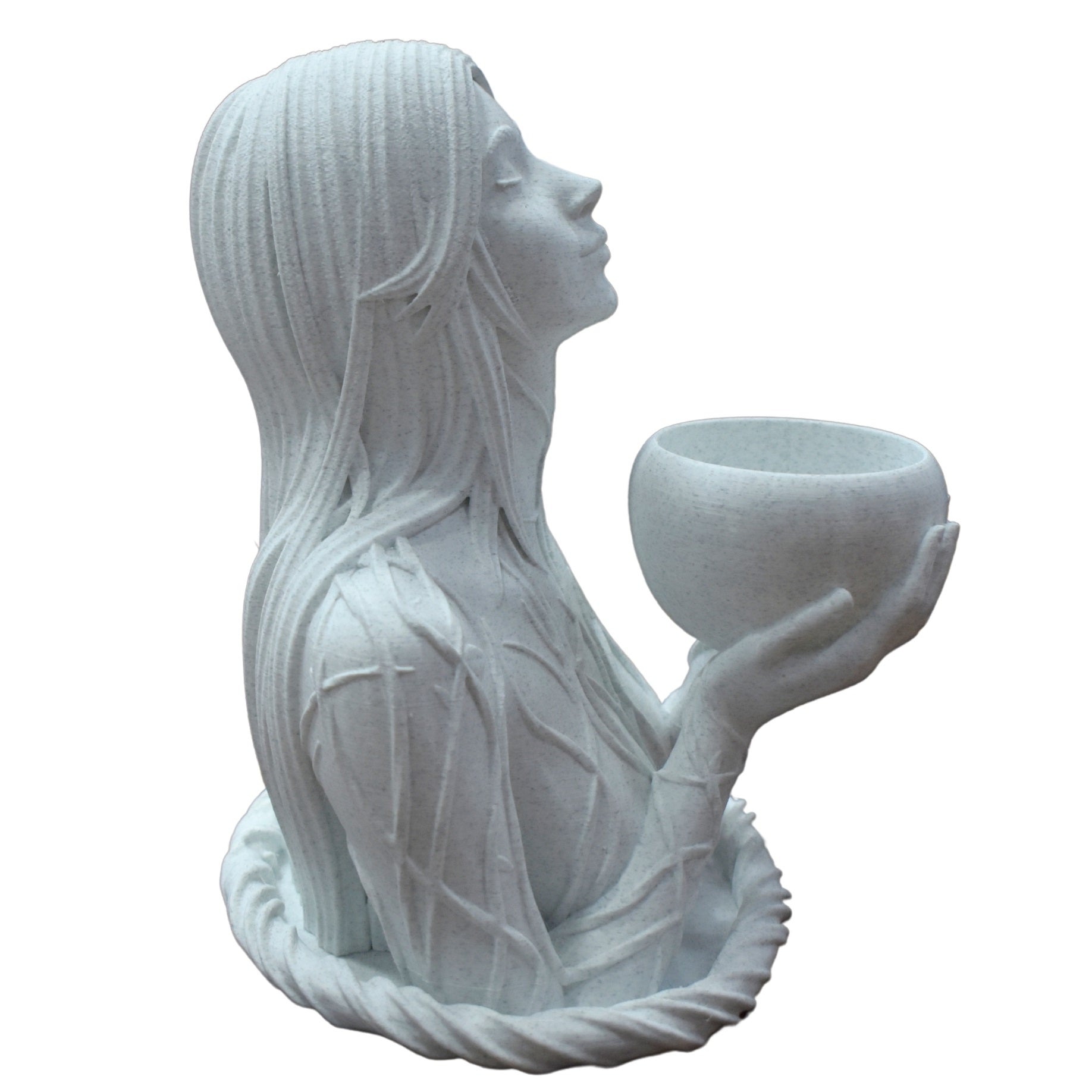 Goddess Lady Garden Pot | Decorative Planter | Indoor Plant Pot | Ideal for Desk, Home, or Jewellery Store Décor