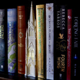 Medieval Catherdral Slim Bookend – 3D Printed Collector’s Shelf Decor