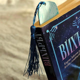 Deep Blue Bookmark – Artistic Book Accessory Inspired By Deep Blue Sea