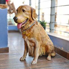 3D Printed Life-Size Dog Figurine