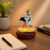 Meditating Krishna - Krishna in Dhyan