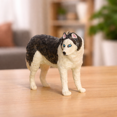 Custom 3D Printed Dog Miniature Figurine
