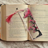 Sakura Tree Bookmark - Cherry Blossom Book Accessory for Gift | 3D Printed Bookmarker