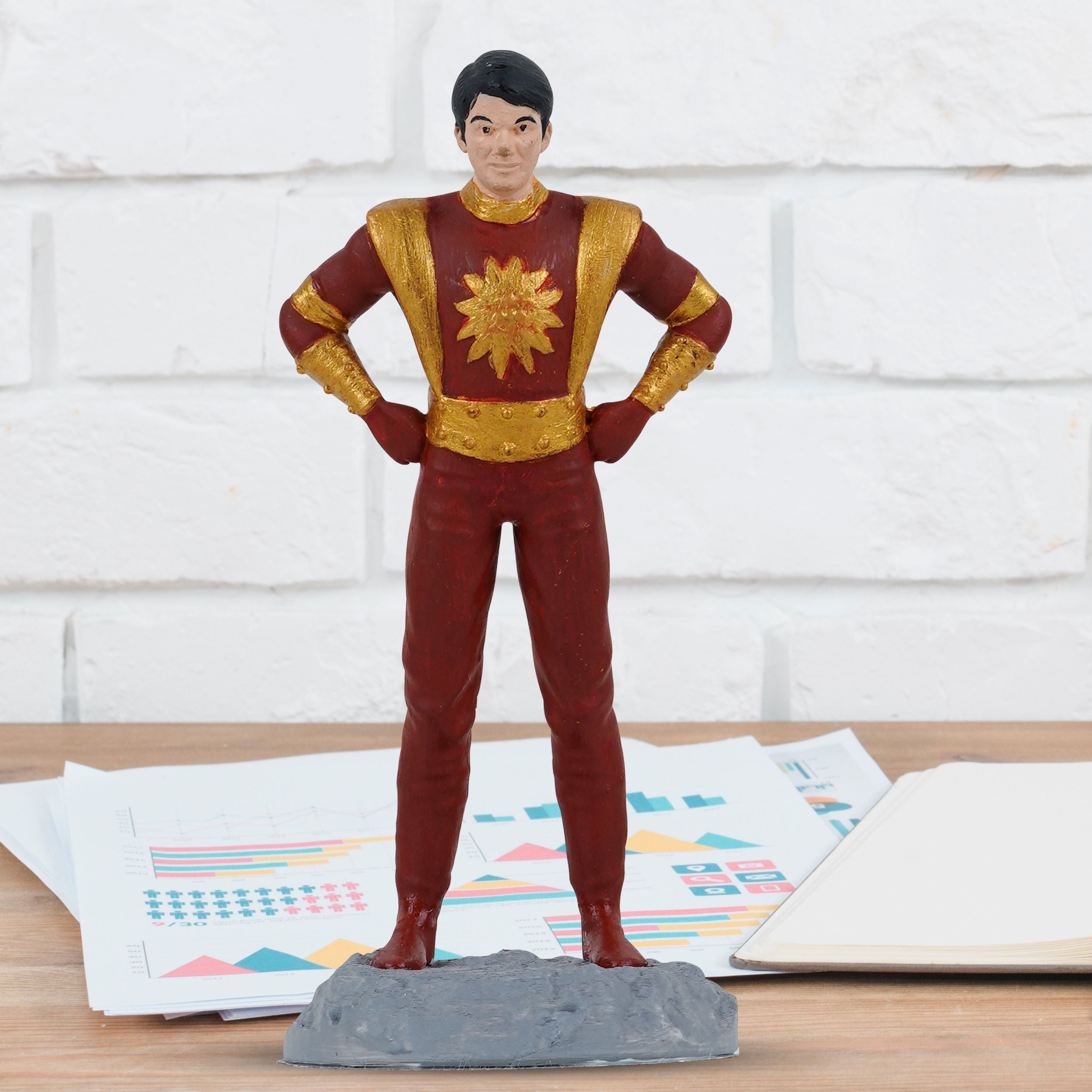 Shaktimaan Superhero - Collectible Action Figure - Hand Painted