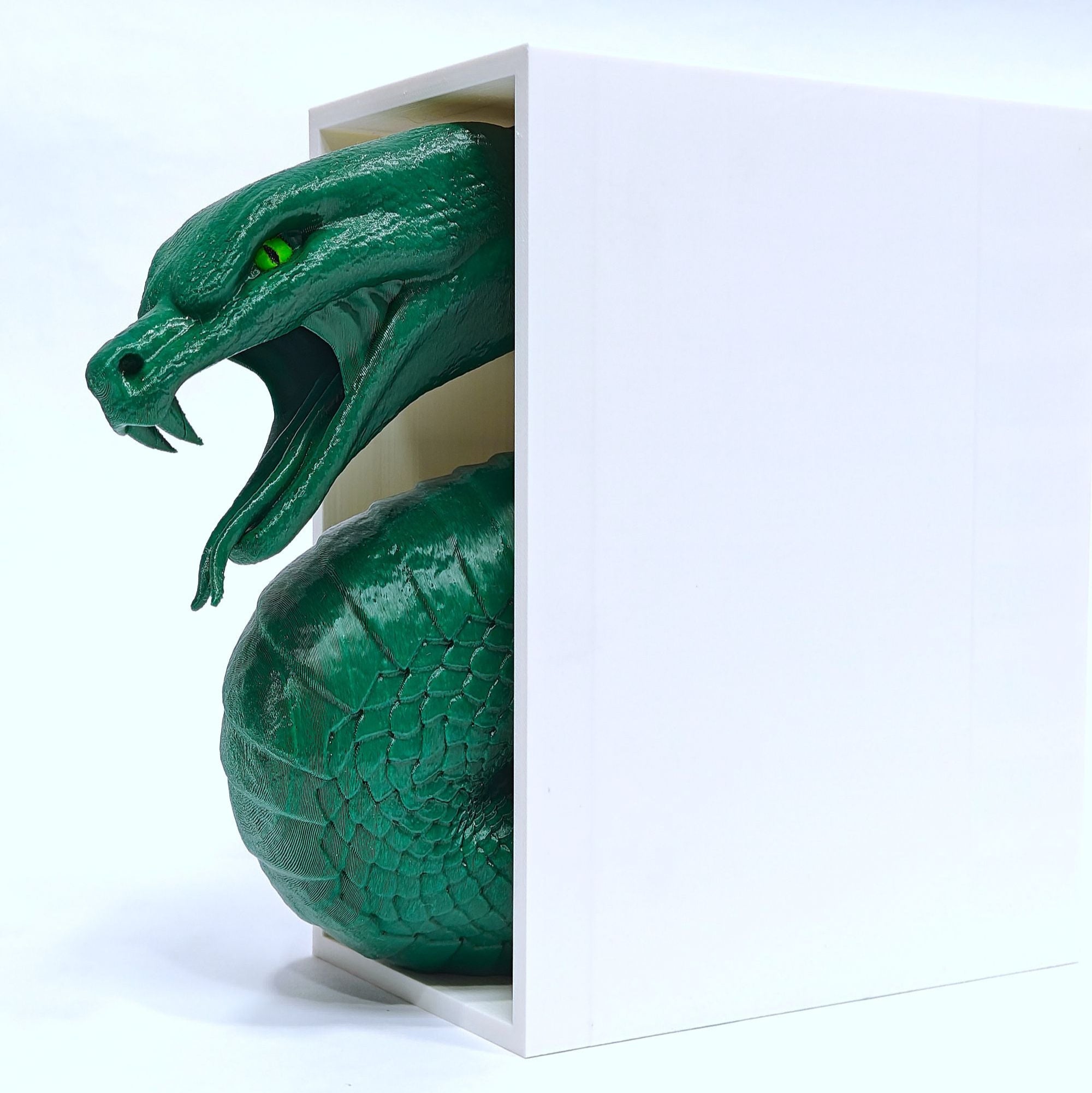 Snake Bookend - Harry Potter's Slytherin House Inspired