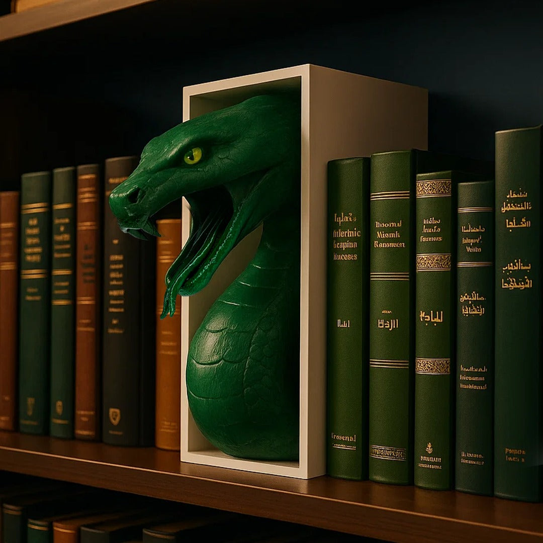 Snake Bookend - Harry Potter's Slytherin House Inspired