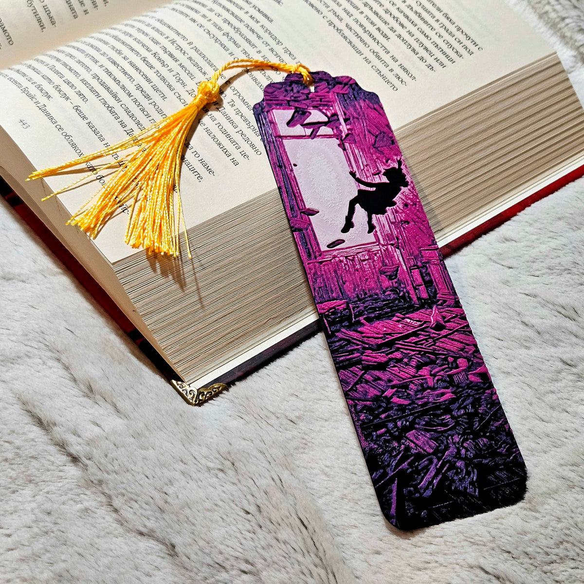 Stranger Things Inspired Bookmark – Retro Book Accessory | Bookmark for Books