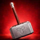 Life-Size Norse Mythology Thor Hammer Collectible | Gift for Mythology Lovers and Collectors