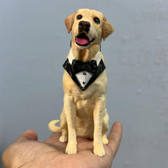 Custom 3D Printed Dog Miniature Figurine