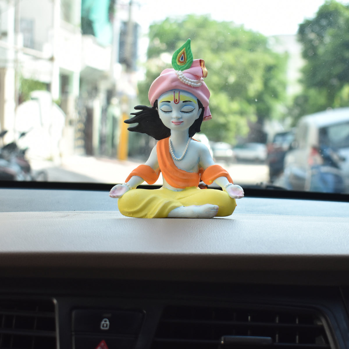 Meditating Krishna - Krishna in Dhyan
