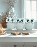 Goddess Lakshmi Owl Idol - Set of 3